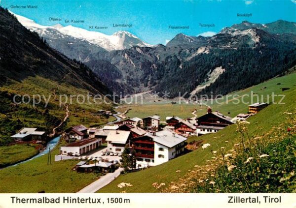 Hintertux Zillertal Panorama