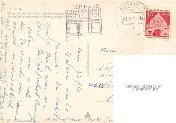 Berlin Europa Center Kaiser Wilhelm Gedächtnis – Bild 2