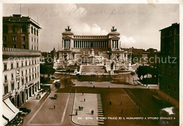 Roma Rom Foro Italico Monumento Vittorio Emanuel