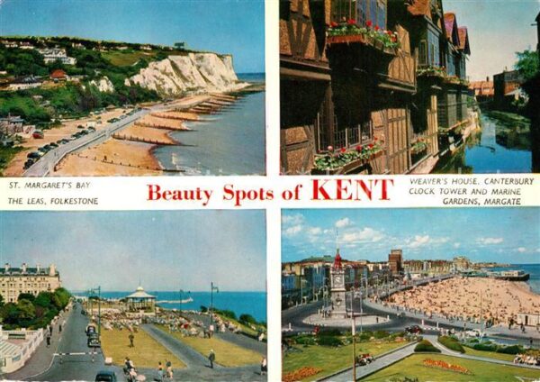 Kent St Margarets Bay Gardens  Weavers House