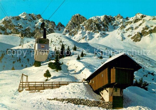 Innsbruck Nordkettenbahn Schilift Station Seegrub