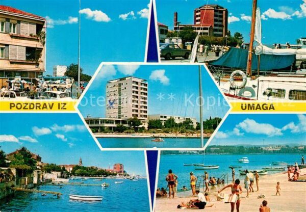 Umag Umago Istrien Strand Hafen