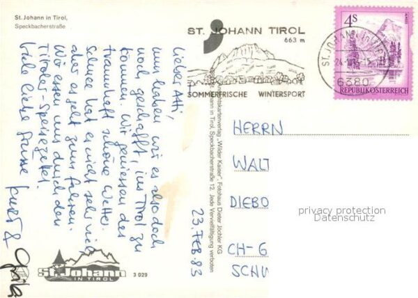 Johann Tirol St Speckbacherstraße Winter – Bild 2