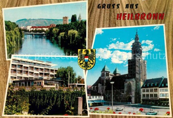 Heilbronn Neckar Stadtansichten