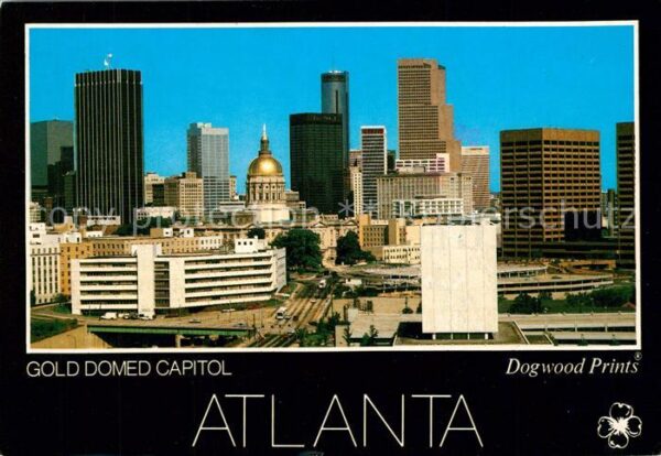 Atlanta Georgia Gold Domed Capital