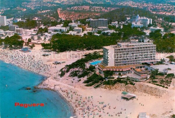 Paguera Mallorca Islas Baleares Fliegeraufnahme