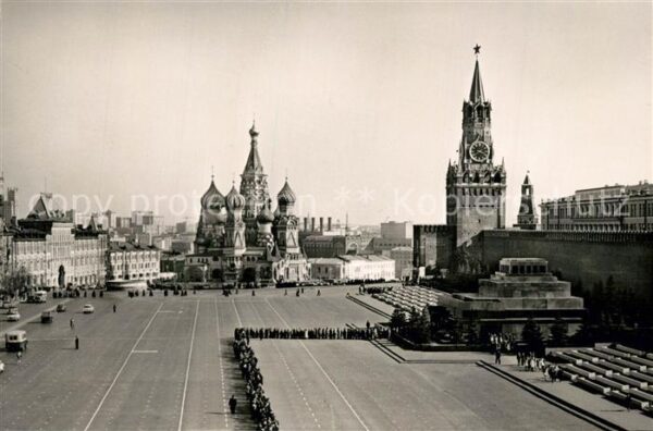 Moskau Moscou Roter Platz