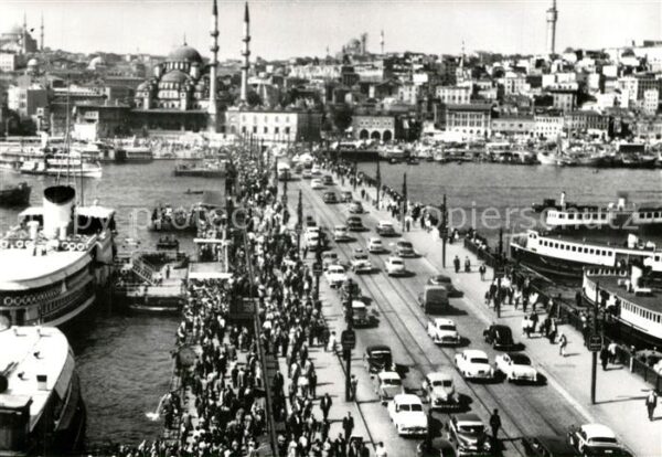 Istanbul Constantinopel Galata Bridge