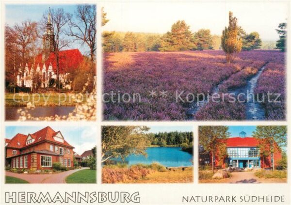 Hermannsburg Naturpark Südheide Kirche