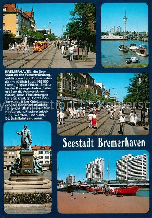 Bremerhaven Denkmal Hafen Stadtansichten