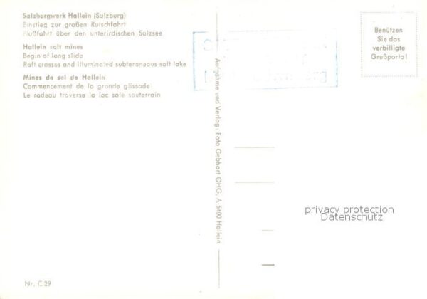 Hallein Salzbergwerk Rutschfahrt – Bild 2