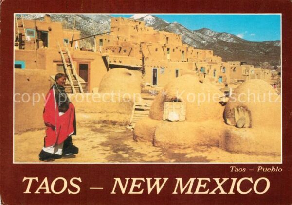 Taos New Mexico Stadtansicht