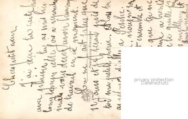 Foto AN Paris (Noyer) Nr. 2818 Paar Poesie – Bild 2