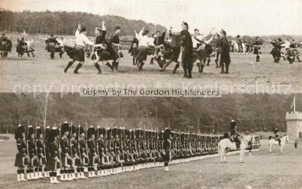 Leibgarde Wache Display Gordon Highlanders