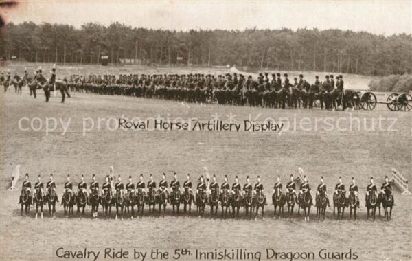 Leibgarde Wache Royal Horse Artillery Display Cavalry R
