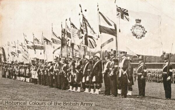 Leibgarde Wache Historical Colours British Army