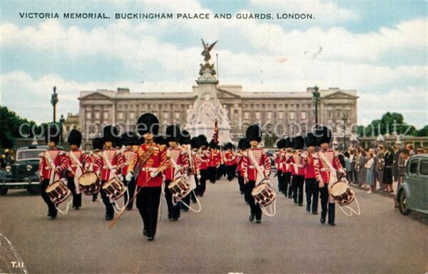 Leibgarde Wache Guards Band Victoria Memorial Buckingha