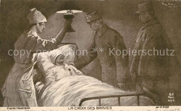 Verlag Noyer (AN Paris) Nr. 484 La Croix des Braves G. Scott