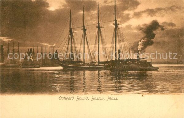 Segelschiffe Outward Bound Boston Massachusetts