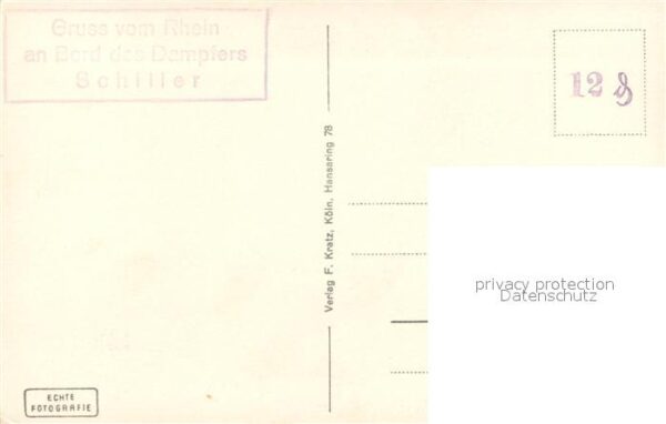Foto Kratz Nr. 52 Schloss Stolzenfels – Bild 2