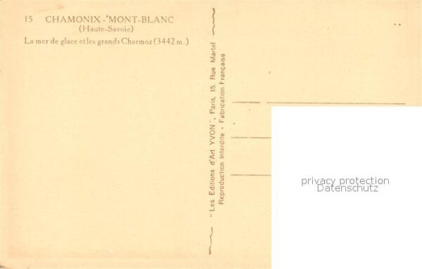 Gletscher Mer de Glace Charmoz Chamonix Mont-Blan – Bild 2