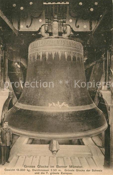 Kirchenglocke Churchbell Cloche Eglise Bern Münster