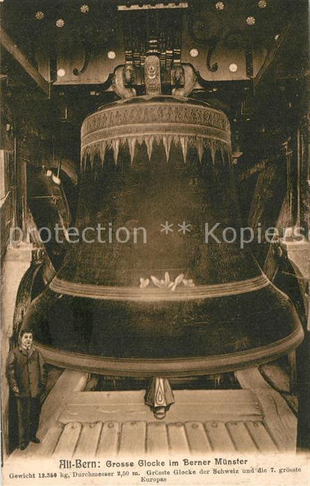 Kirchenglocke Churchbell Cloche Eglise Bern Münster