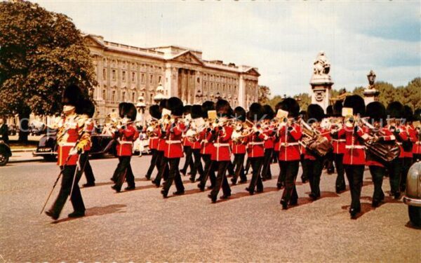 Leibgarde Wache Guards Band Buckingham Palace London