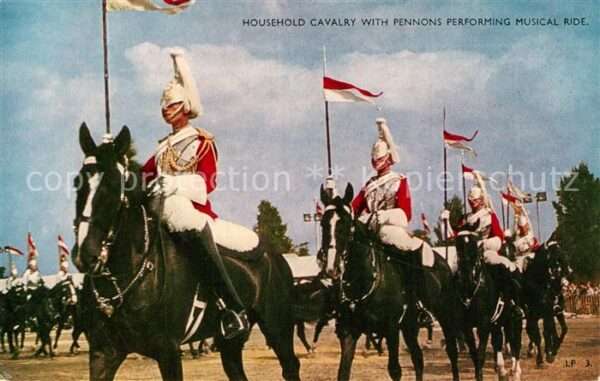 Leibgarde Wache Household Cavalry Pennons Musical Ride