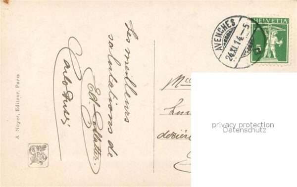 Verlag Noyer (AN Paris) Nr. 2641 M. Courant Le Retour au Port – Bild 2