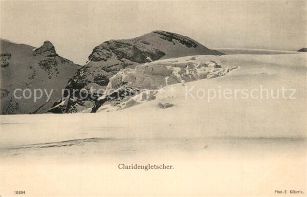 Gletscher Claridengletscher