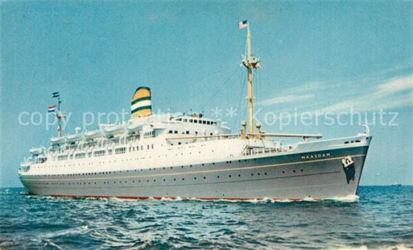 Schiffe Ships Navires S.S. Maasdam