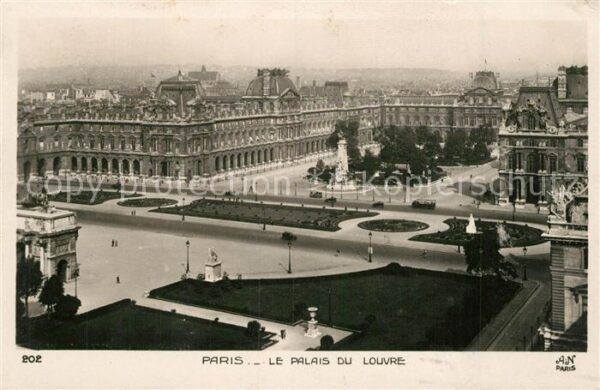 Foto AN Paris (Noyer) Nr. 202 Paris Palais du Louvre