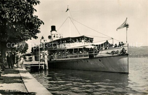 Dampfer Seitenrad Zürichsee