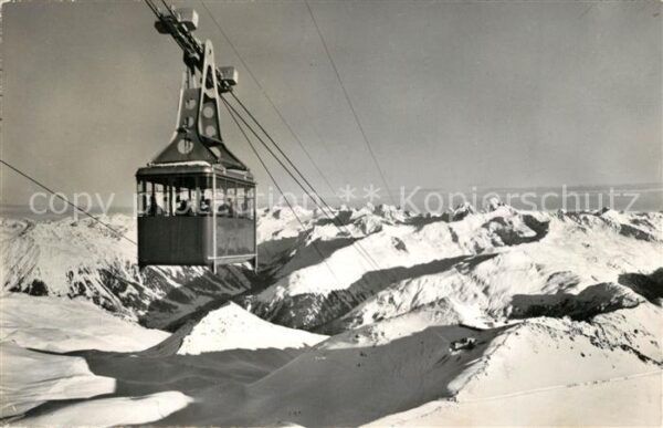 Seilbahn Davos Parsenn Weissfluhgipfel