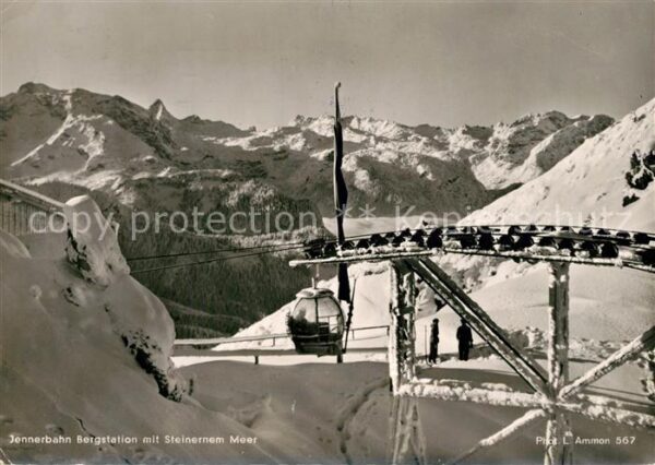 Seilbahn Jennerbahn Bergstation Steinernes Meer