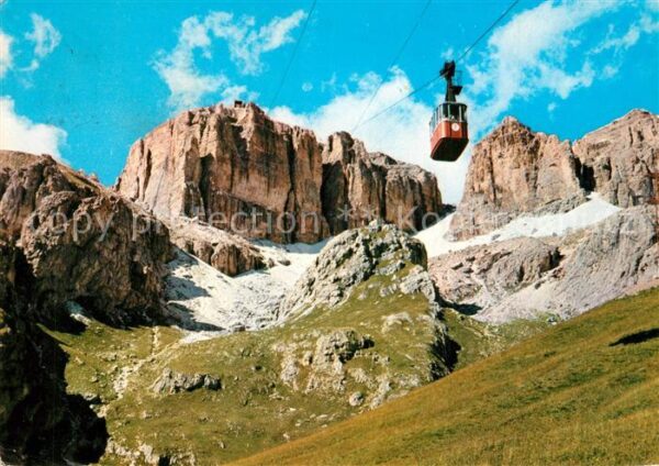 Seilbahn Funivia Passo Pordoi