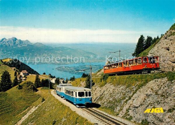 Zahnradbahn Vitznau und Arth-Rigi-Bahn Rigi Pilatus