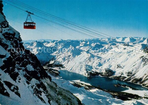 Seilbahn Silvaplana-Corvatsch Silsersee