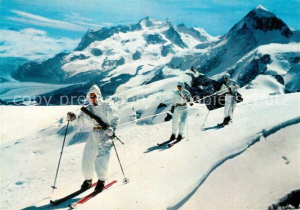 Skifahren Alpini Sciatori