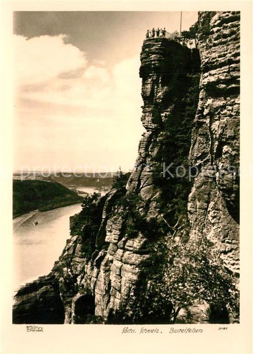 Foto Hahn Nr. 3181 Basteifelsen Sächsische Schweiz