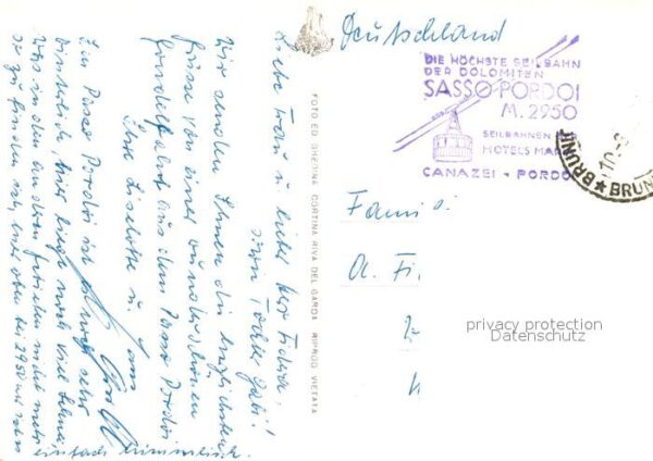 Seilbahn Funivia Passo Pordoi Marmolada – Bild 2