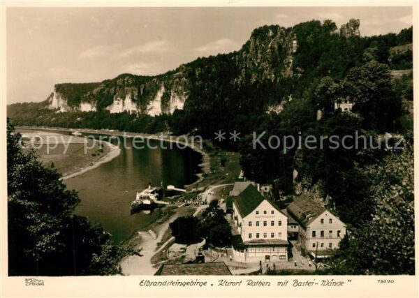 Foto Hahn Nr. 13070 Rathen Basteiwände
