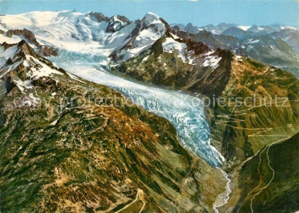 Gletscher Rhonegletscher Furka-Pass