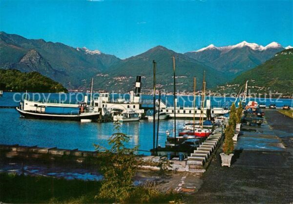 Dampfer Seitenrad Alto Lago di Como