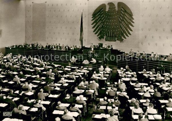 Politik Plenarsaal Bundestag Bonn