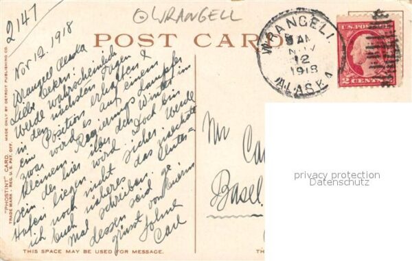 Wrangell Alaska Landschaftspanorama im Mondschein – Bild 2