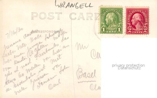 Wrangell Alaska Inside Passage Scene Landschaftspanoram – Bild 2