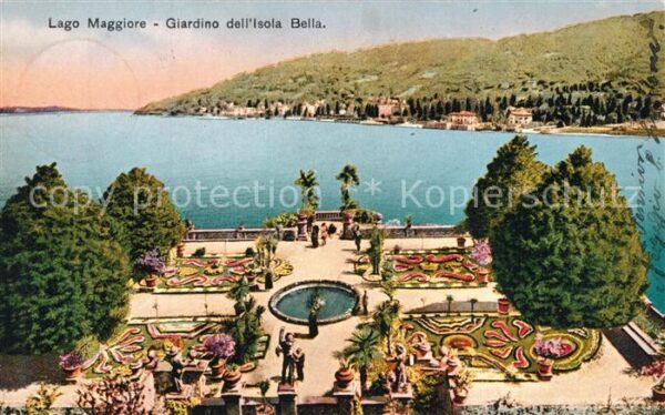 Isola Bella Lago Maggiore Giardino dell isola