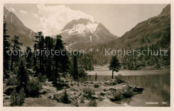 Cavlocciosee Bergsee Alpen